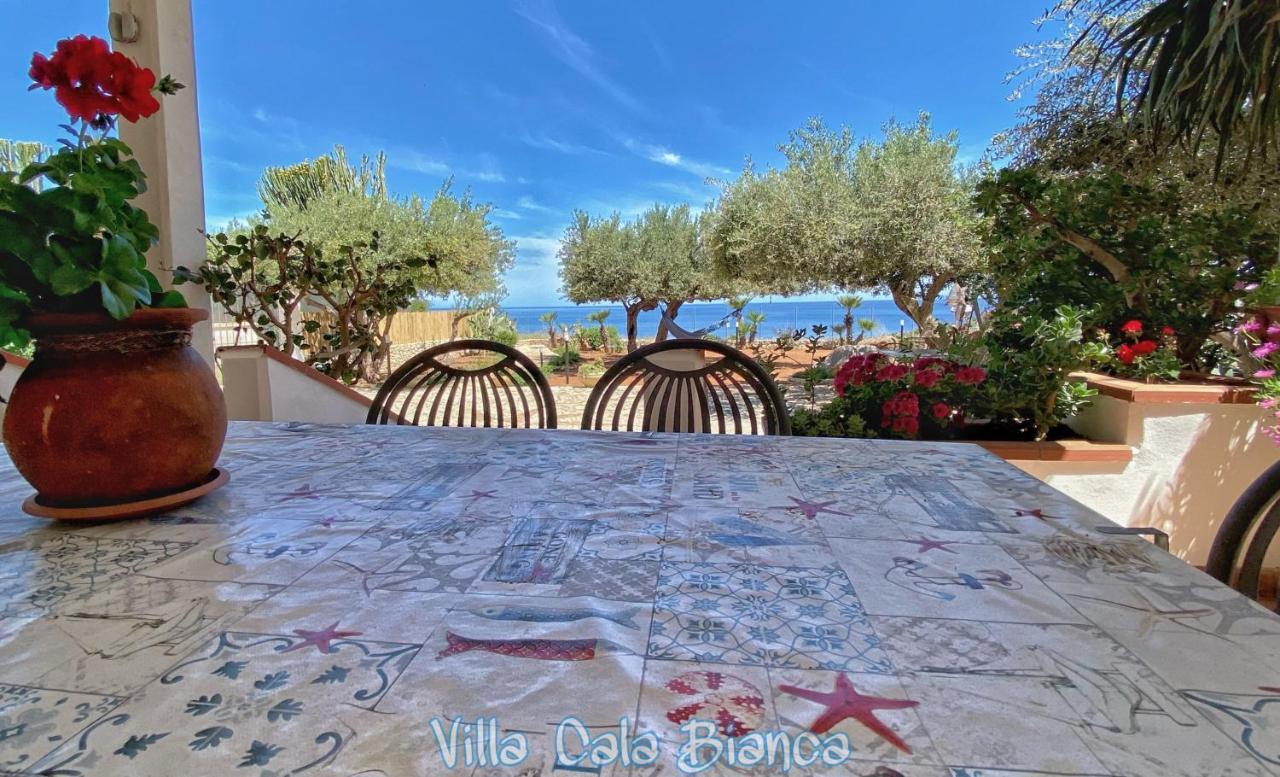 Villa Cala Bianca Castellammare del Golfo Eksteriør billede