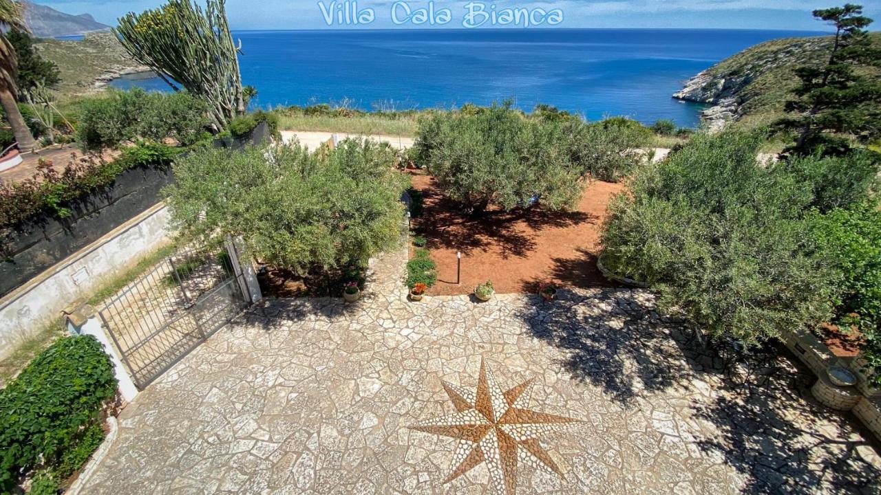 Villa Cala Bianca Castellammare del Golfo Eksteriør billede