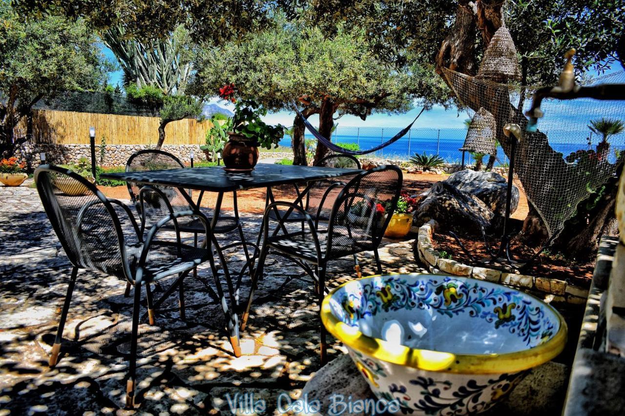 Villa Cala Bianca Castellammare del Golfo Eksteriør billede