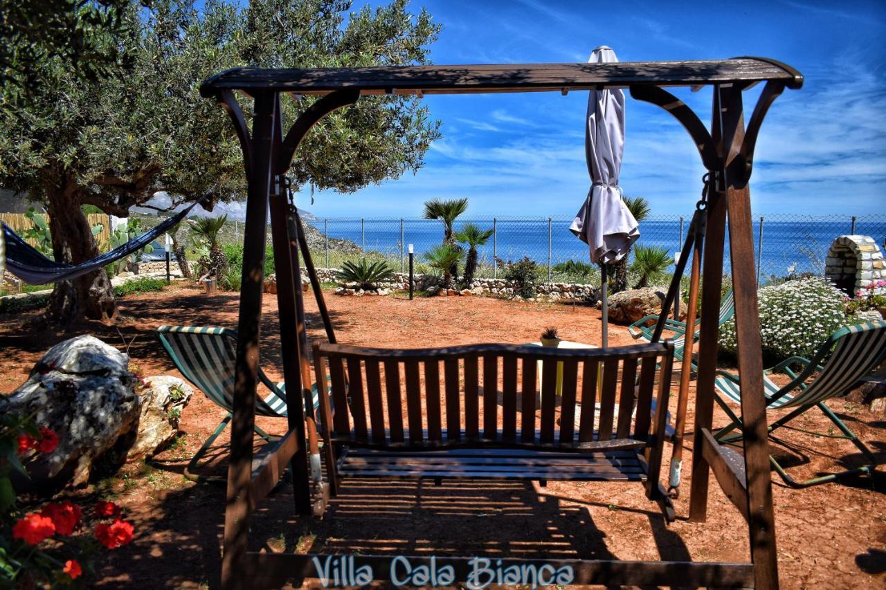 Villa Cala Bianca Castellammare del Golfo Eksteriør billede
